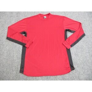 VINTAGE Nike ACG Shirt Mens Large Red All Conditions Gear Lightweight Dri‎ Fit